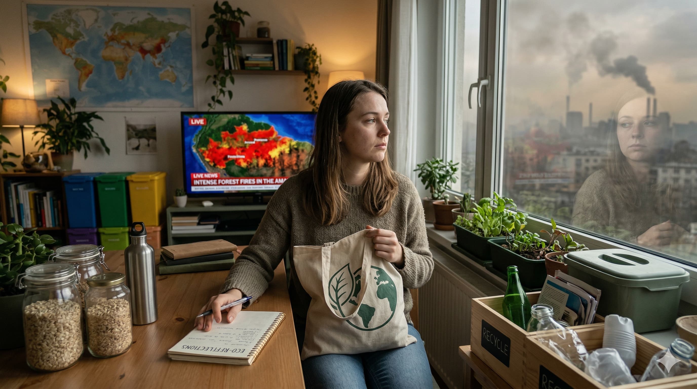 Eco-Anxiety: How to Live Consciously When the World Faces Crisis