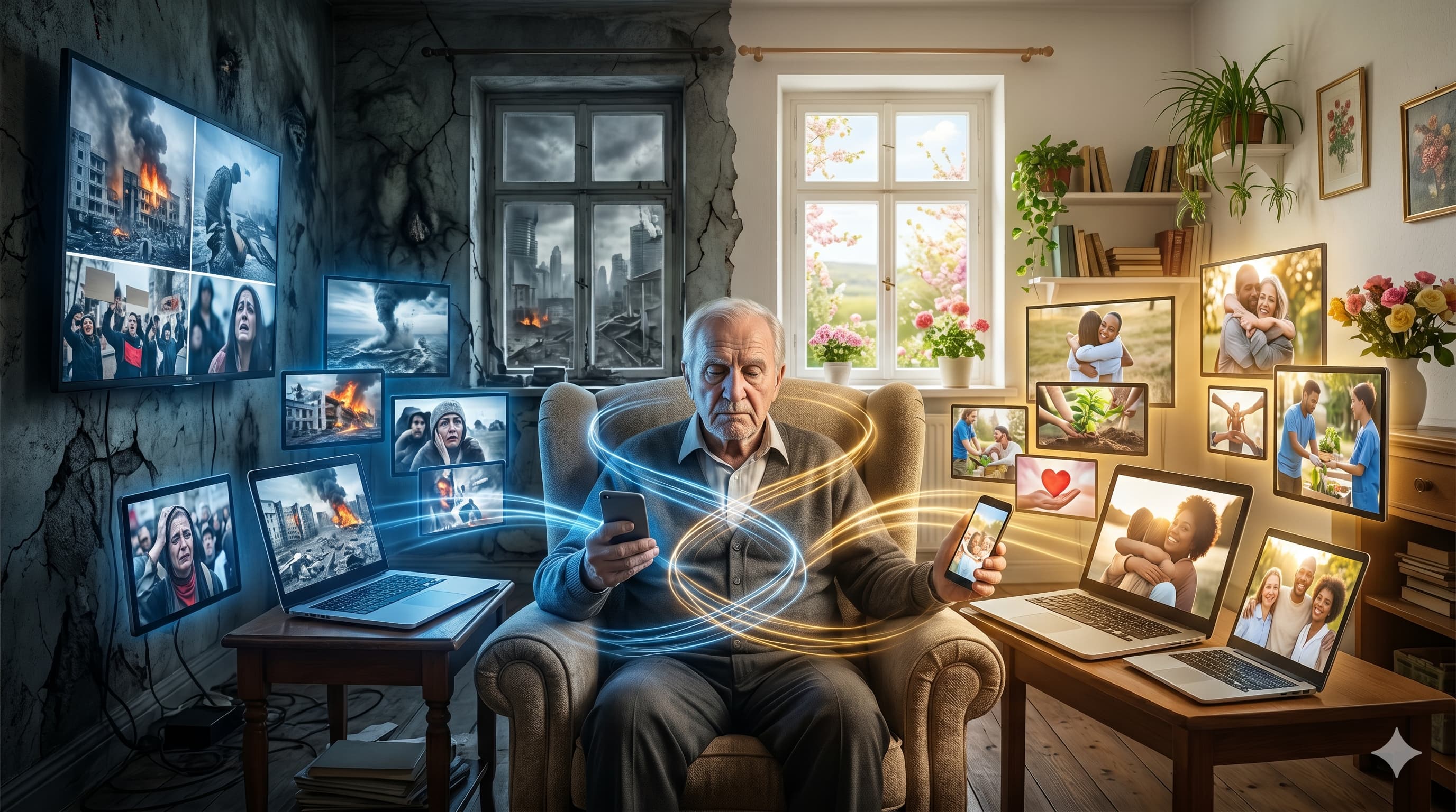 The Karma of News Consumption: How Media Shapes Our Karma